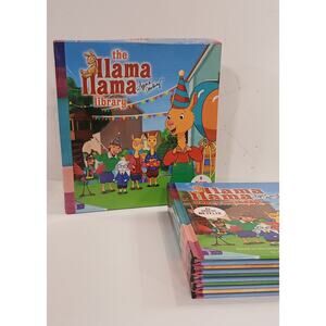 LLAMA LLAMA Library By Johanna Hurwitz 5 Hardback Books In Box Pajamas